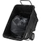 Global Industrial Heavy Duty Plastic Tilt Truck, 1/2 Cu. Yd. Cap, 1400 Lbs. Cap, Black 800352HD - alternate 2